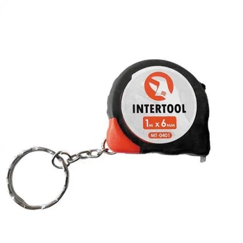 Рулетка 1м INTERTOOL [MT-0401] (6мм)