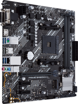 Материнська плата Asus Prime B450M-K II (sAM4, AMD B450, PCI-Ex16)