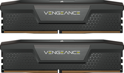 Оперативна пам'ять Corsair DDR5-5200 32768MB PC5-41600 (Kit of 2x16384) Vengeance Black (CMK32GX5M2B5200C40)