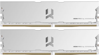 Оперативна пам'ять Goodram DDR4-4000 16384MB PC4-32000 (Kit of 2x8192) IRDM Pro Hollow White (IRP-W4000D4V64L18S/16GDC)