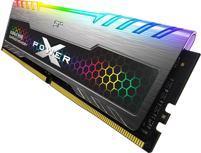 Оперативна пам'ять Silicon Power DDR4-3200 16384MB PC4-25600 XPOWER Turbine RGB (SP016GXLZU320BSB)