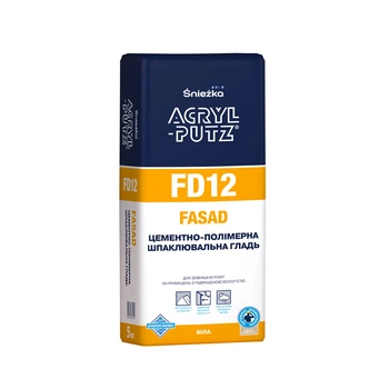 Шпаклевка цементно-полимерная Sniezka ACRYL-PUTZ FD12 Fasad 5 кг