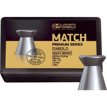 Кулі JSB Match Premium HW 4.50 мм, 0.535 р, 200шт