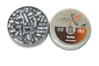 Кулі Spoton Bullet 4.5 мм, 0.90 г, 200 шт/пчк