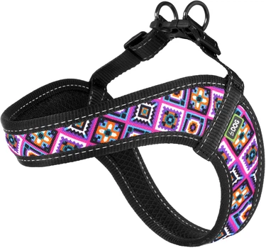 Шлея Hi Dog Comfort обхват грудної клітини 28-34 см XXS Aztec purple (2100102828019)