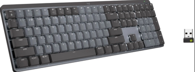 Клавіатура бездротова Logitech MX Mechanical Graphite / ANSI US / Linear