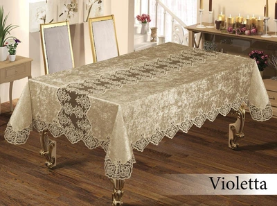 Скатерть Велюр Maison Royale 110x160 Violetta Cappucino