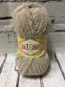 Пряжа для ручного вязания Alize SOFTY (Ализе софти) 115 беж