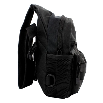Рюкзак тактичний на одне плече AOKALI Outdoor A14 20L Black