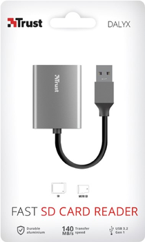 USB-хаб Trust Dalyx Fast USB 3.2 Card reader (24135)