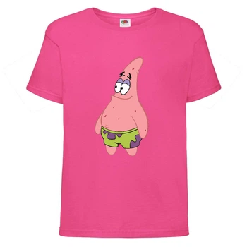 Футболка детская Спанч Боб 23 (Sponge Bob) розовая 116 см