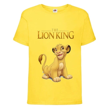 Футболка дитяча Король Лев (Lion King) жовта (LK-simba-2-yellow) 104 см