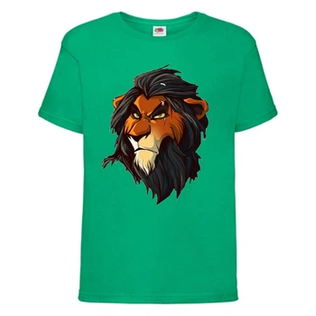 Футболка дитяча Король Лев (Lion King) зелена (LK-shram-green) 164 см