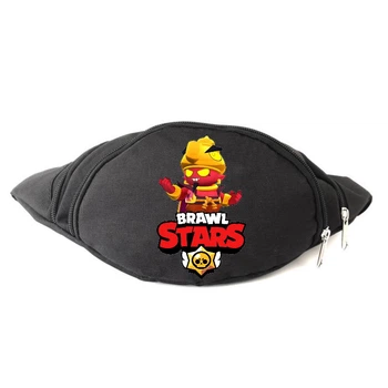 Сумка Бананка на пояс Бравл Старс Brawl Stars Джин (BS-Gene-02) Cappuccino Toys черная
