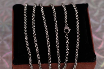 Цепь Xuping Jewelry ролло 60 см 3 мм серебристая
