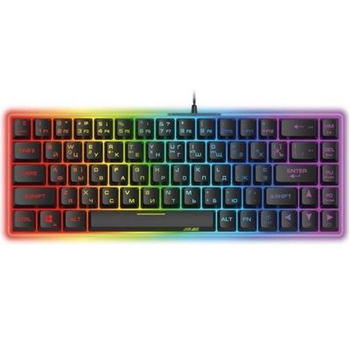2E GAMING KG345 RGB 68key USB Transparent (2E-KG345TR)