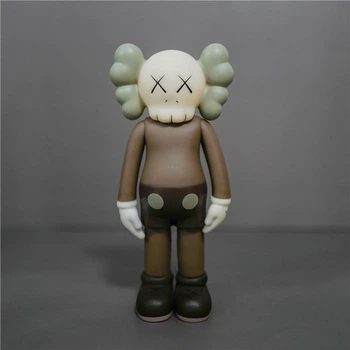 Статуэтка Kaws Companion коричневая 18 см