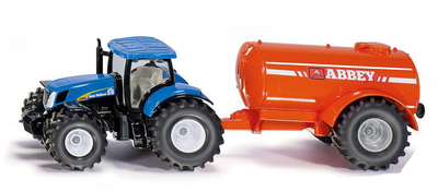 Siku model 1:50 Ciągnik New Holland z cysterną (1945)