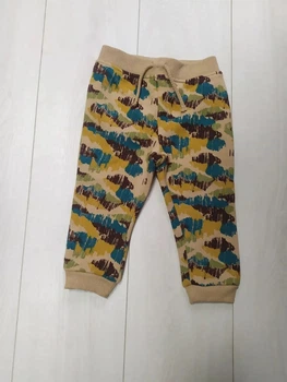 Спортивные штаны утепленные бежево-бирюзовые Primark 92см (400092092)