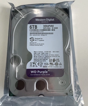 Жорсткий диск (HDD) 3.5" SATA 6TB WD Purple 5400rpm/256MB (WD64PURZ)