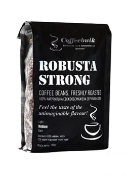 Кофе зерновой (Robusta Strong) ТМ "Coffeebulk" 1000г (94844)