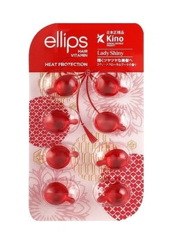 Витамины для волос Ellips "Мягкость сакуры" Hair Vitamin Heat Protection, 8 капсул по 1 мл (8993417301025)