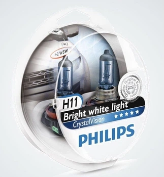 Галогенні лампи PHILIPS Crystal Vision H11 12 V 55 W ОРИГИНАЛ