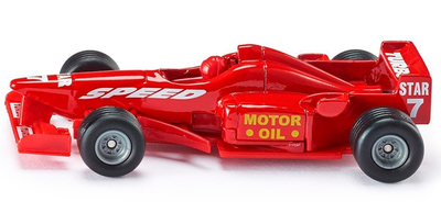 Model samochodu Siku 1:87 Samochód wyścigowy Czerwony (1357)