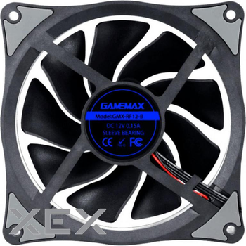 Вентилятор GAMEMAX RingForce LED Blue (GMX-RF12-B)