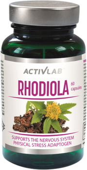 Rhodiola ActivLab Pharma Rhodiola 60 kapsułek (5903260900156)