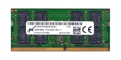 Оперативная память для ноутбука Micron DDR4 16GB 2400MHz SO-DIMM