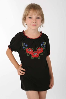 Вышиванка N.EL. 181-15 р56 110см черный 54298