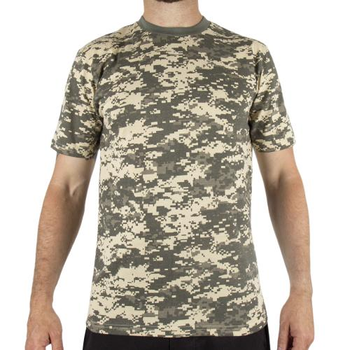Камуфляжна футболка Sturm Mil-Tec AT-DIGITAL camouflage 2XL (Камуфляж) Тактична