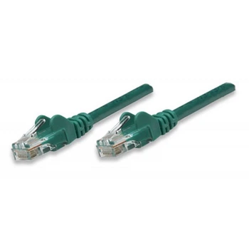Патч-корд UTP Intellinet 318167 Cat.5e 0.5м зеленый