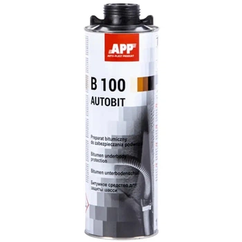 Мастика для защиты днища APP B100 Autobit 1л черный