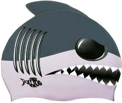 Шапочка для плавання дитяча Newt Shark NE-DL-C12 Сіра