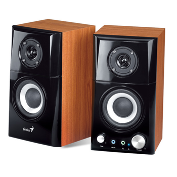 Акустична система/колонки Genius SP-HF500A II 31730032400 Чорний з коричневим