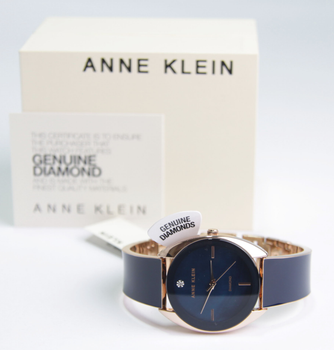 Наручные часы Anne klein AK/4040RGNV Розовое золото/Синий