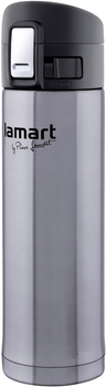 Kubek termiczny Lamart 420 ml srebrny (LT4008)