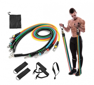 Набор резинок-эспандеров для фитнеса Power Resistance Bands JT-003