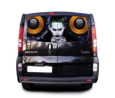Наклейка на заднее стекло ARB 3D TUNING STUDIO Joker Music 1480х700х0.18мм