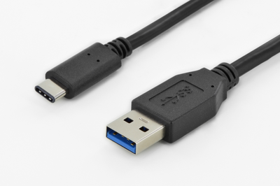 Кабель Digitus Assmann USB Type-C - USB 3.0 1 м (AK-300136-010-S)