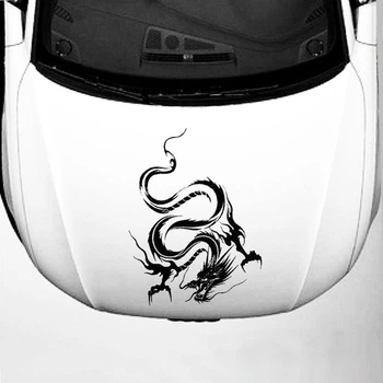Наклейка на капот авто ARB 3D TUNING STUDIO Дракон В 880х680х0.060мм