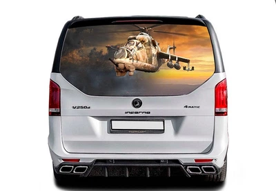 Наклейка на заднее стекло ARB Вертолет 3D TUNING STUDIO 1480х700х0.18мм