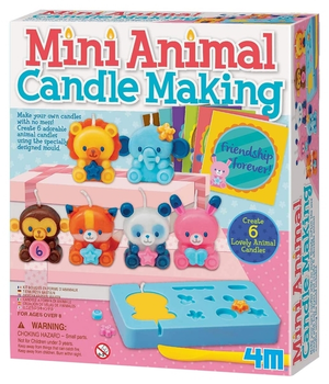 Zestaw do robienia świec 4M Zwierzątka z wosku (4681)