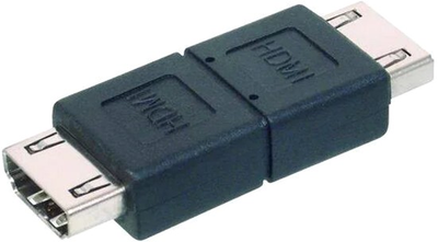 Перехідник Digitus HDMI (AF/AF) Black (AK-330500-000-S)