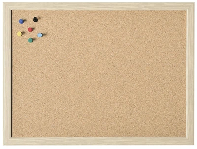 Дошка коркова для шпильок одностороння 600x400 Magnetoplan Cork-MDF (121922)