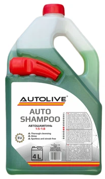 Шампунь для мойки машин Autolive CONCENTRATE SHAMPOO 4 л