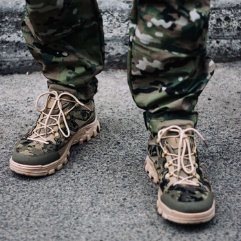Тактичні літні кросівки мультикам, размер 42 размер – 28 см. армійське взуття, кросівки для військових ЗСУ