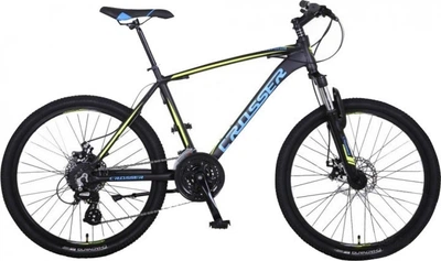 Гірський велосипед 29 дюймів Crosser Pionner рама 17.5" Чорно-синій